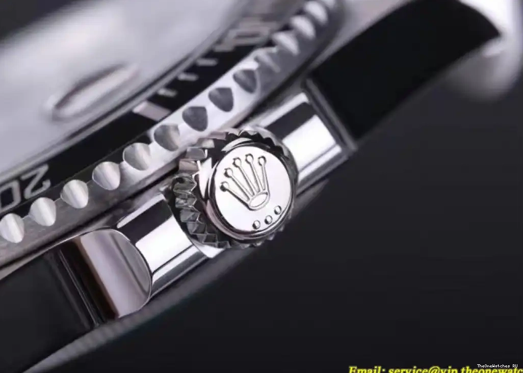 Submariner - 904L V11 SS SS SA3135 Noob 116610LN Black Rolex 0504